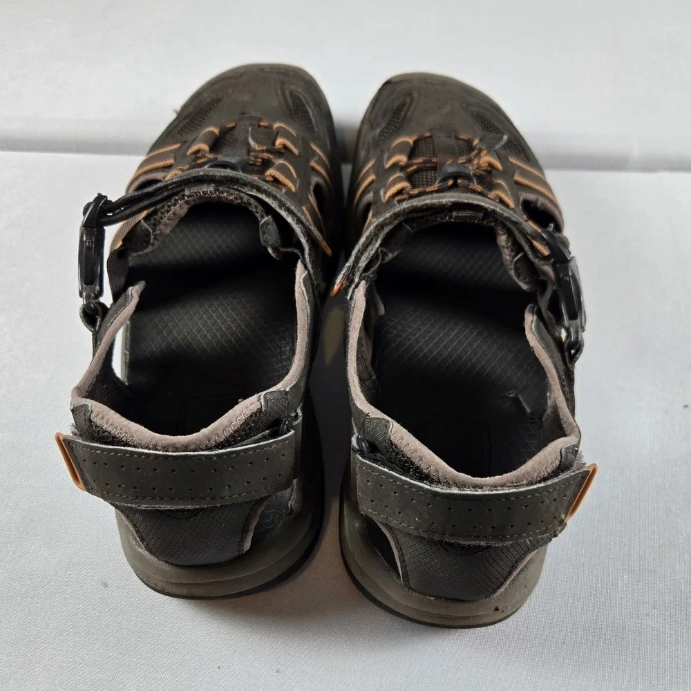 Teva Omnium Hiking Sandals Mens Size 13 Brown Closed Toe Shoes Sport Utility